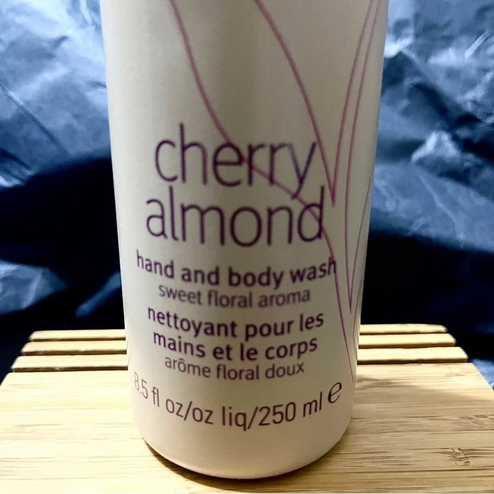 Aveda Cherry Almond Hand and Body Wash.